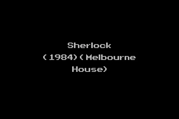 Sherlock (1984)(Melbourne House)