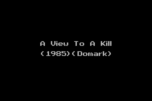 A View To A Kill (1985)(Domark)