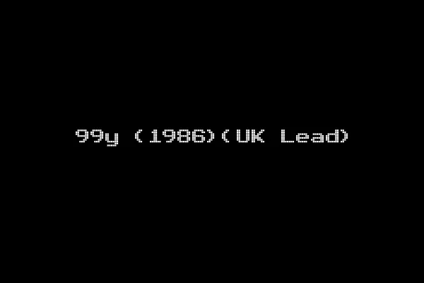 99y (1986)(UK Lead)