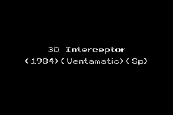 3D Interceptor (1984)(Ventamatic)(Sp)
