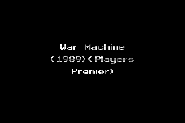 War Machine (1989)(Players Premier)