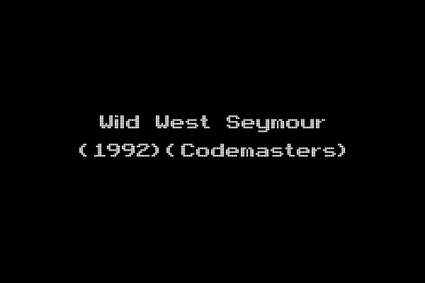 Wild West Seymour (1992)(Codemasters)