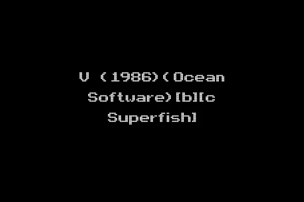 V (1986)(Ocean Software)[b][c Superfish]