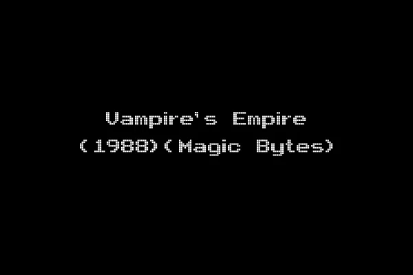 Vampire's Empire (1988)(Magic Bytes)