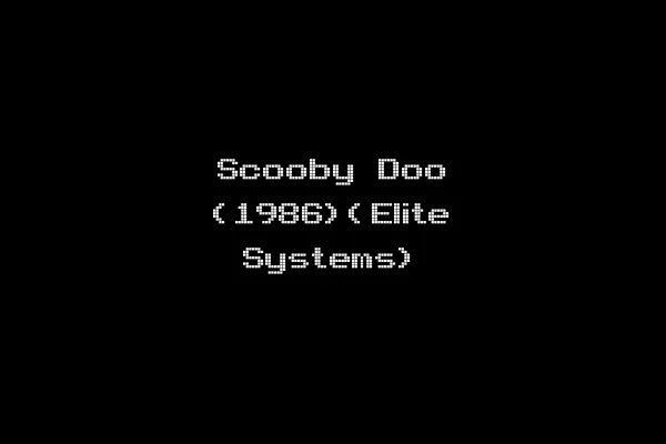Scooby Doo (1986)(Elite Systems)