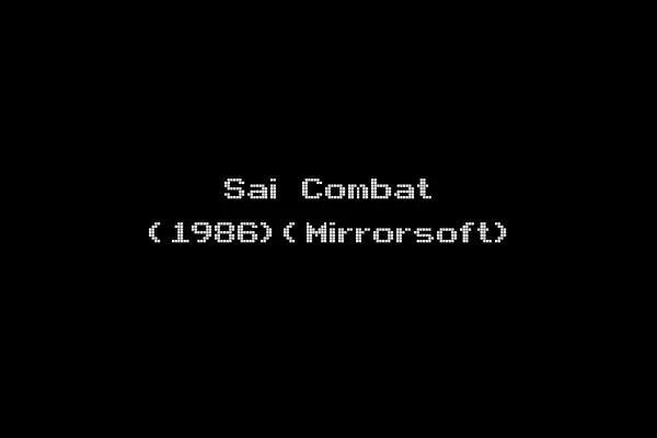 Sai Combat (1986)(Mirrorsoft)