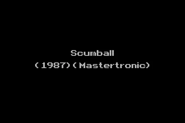Scumball (1987)(Mastertronic)