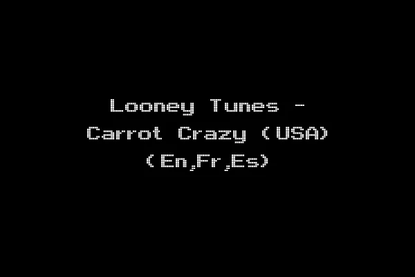 Looney Tunes - Carrot Crazy (USA) (En,Fr,Es)