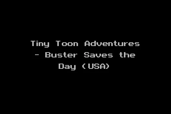 Tiny Toon Adventures - Buster Saves the Day (USA)