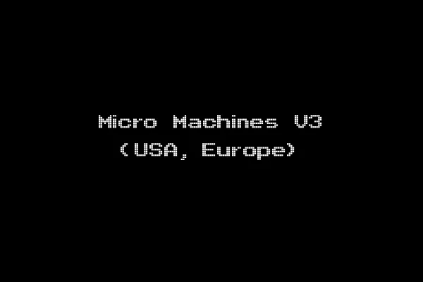 Micro Machines V3 (USA, Europe)