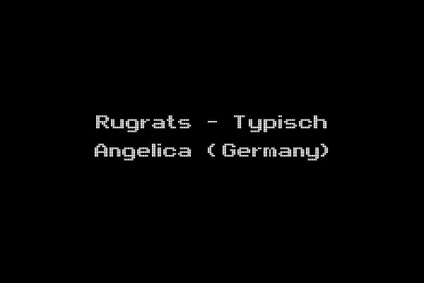 Rugrats - Typisch Angelica (Germany)