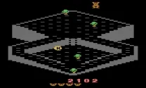 Crystal Castles (1984) (Atari, Michael Kosaka, Peter C. Niday, Robert Vieira) (CX26110)