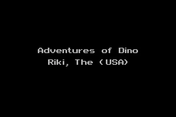 Adventures of Dino Riki, The (USA)