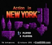 Action in New York (Europe)