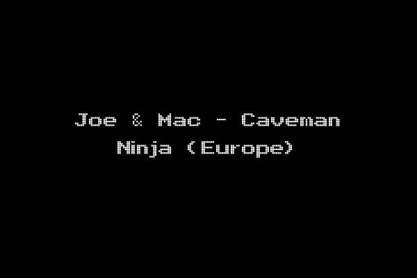 Joe & Mac - Caveman Ninja (Europe)