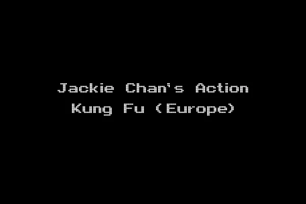 Jackie Chan's Action Kung Fu (Europe)