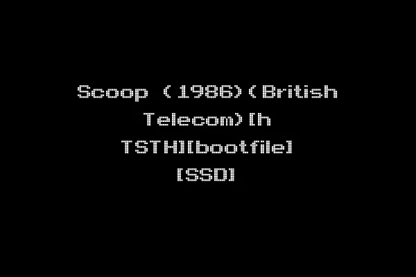 Scoop (1986)(British Telecom)[h TSTH][bootfile] [SSD]