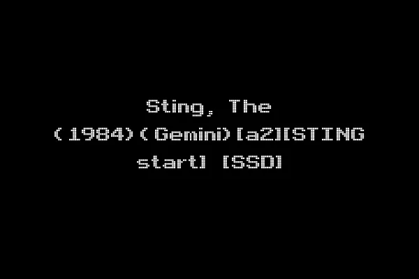 Sting, The (1984)(Gemini)[a2][STING start] [SSD]
