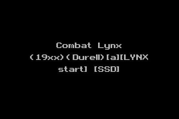 Combat Lynx (19xx)(Durell)[a][LYNX start] [SSD]