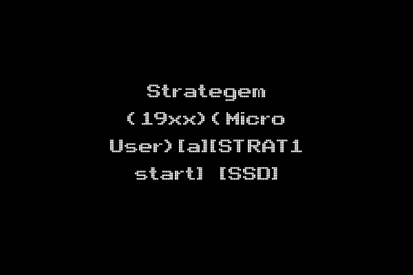 Strategem (19xx)(Micro User)[a][STRAT1 start] [SSD]