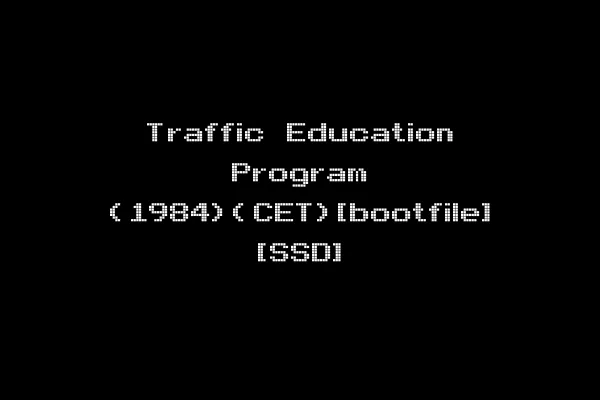 Traffic Education Program (1984)(CET)[bootfile] [SSD]