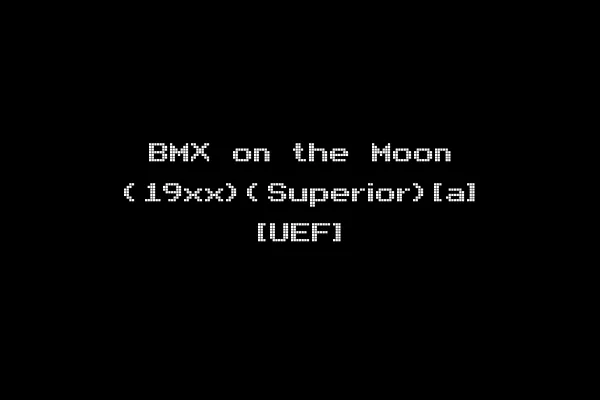 BMX on the Moon (19xx)(Superior)[a] [UEF]