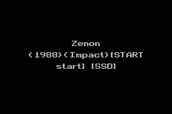 Zenon (1988)(Impact)[START start] [SSD]