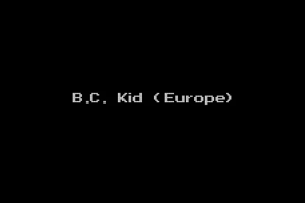 B.C. Kid (Europe)