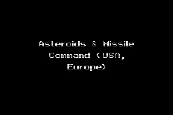 Asteroids & Missile Command (USA, Europe)