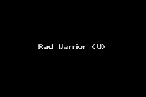 Rad Warrior (U)