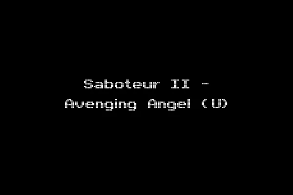 Saboteur II - Avenging Angel (U)