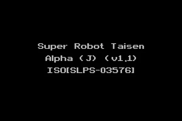 Super Robot Taisen Alpha (J) (v1.1) ISO[SLPS-03576]