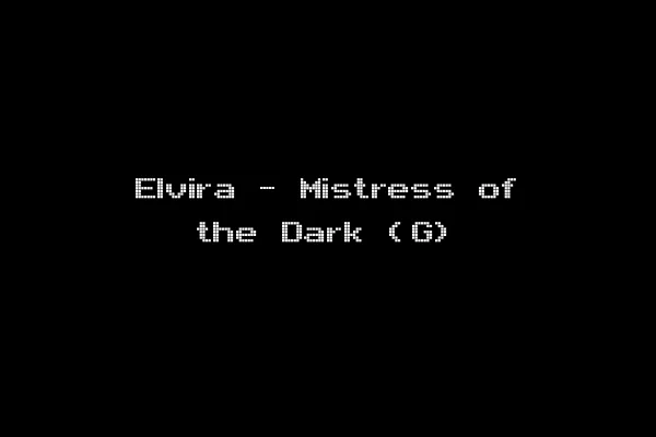Elvira - Mistress of the Dark (G)