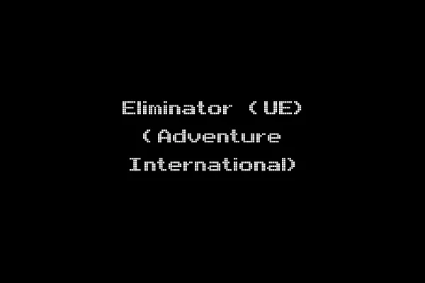Eliminator (UE) (Adventure International)