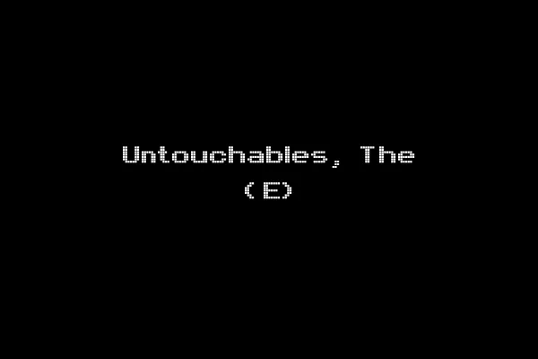 Untouchables, The (E)