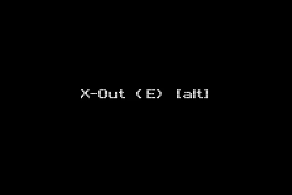 X-Out (E) [alt]