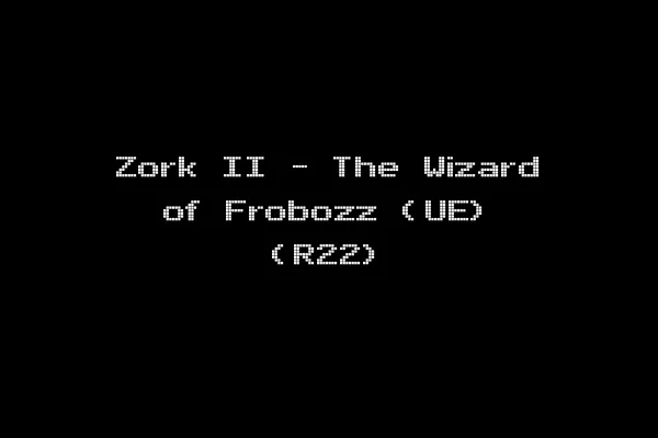 Zork II - The Wizard of Frobozz (UE) (R22)