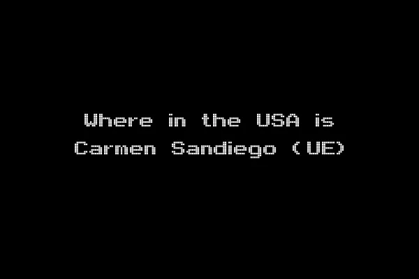 Where in the USA is Carmen Sandiego (UE)