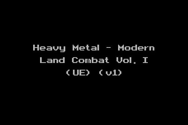 Heavy Metal - Modern Land Combat Vol. I (UE) (v1)