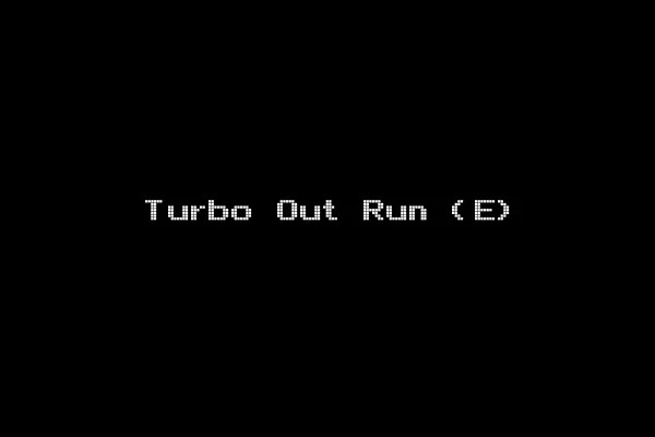 Turbo Out Run (E)
