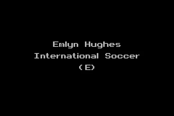 Emlyn Hughes International Soccer (E)