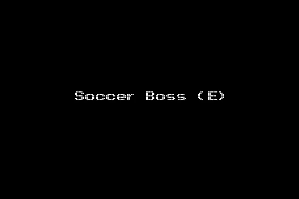 Soccer Boss (E)