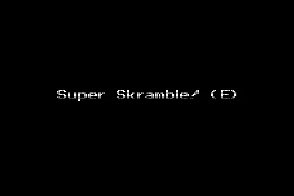 Super Skramble! (E)