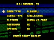 R.B.I. Baseball 94 (USA, Europe)