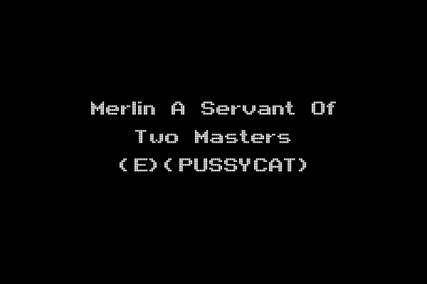 Merlin A Servant Of Two Masters (E)(PUSSYCAT)