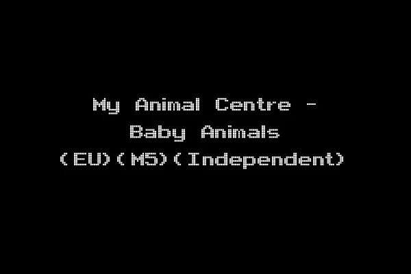 My Animal Centre - Baby Animals (EU)(M5)(Independent)
