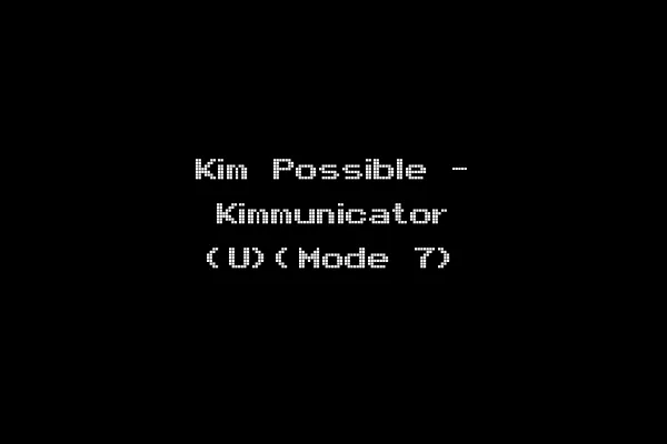 Kim Possible - Kimmunicator (U)(Mode 7)