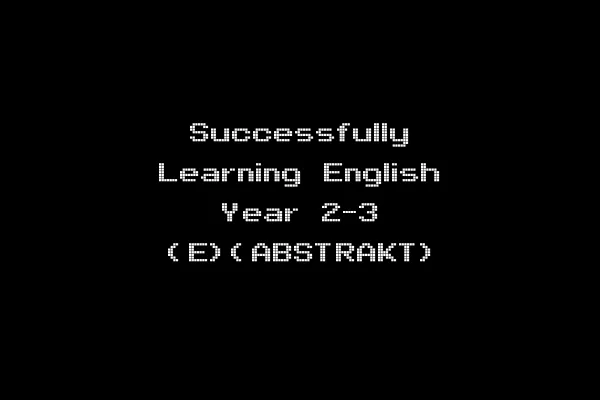 Successfully Learning English Year 2-3 (E)(ABSTRAKT)