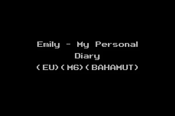 Emily - My Personal Diary (EU)(M6)(BAHAMUT)