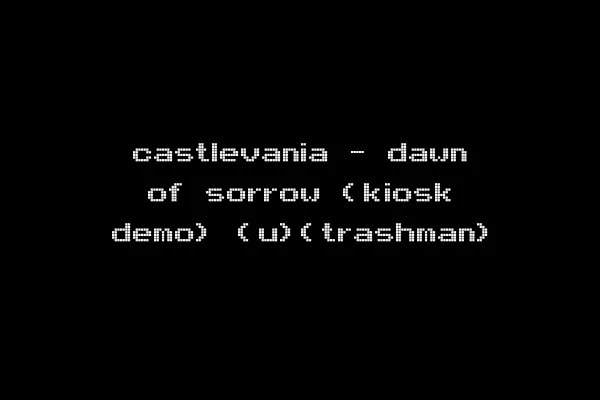 castlevania - dawn of sorrow (kiosk demo) (u)(trashman)